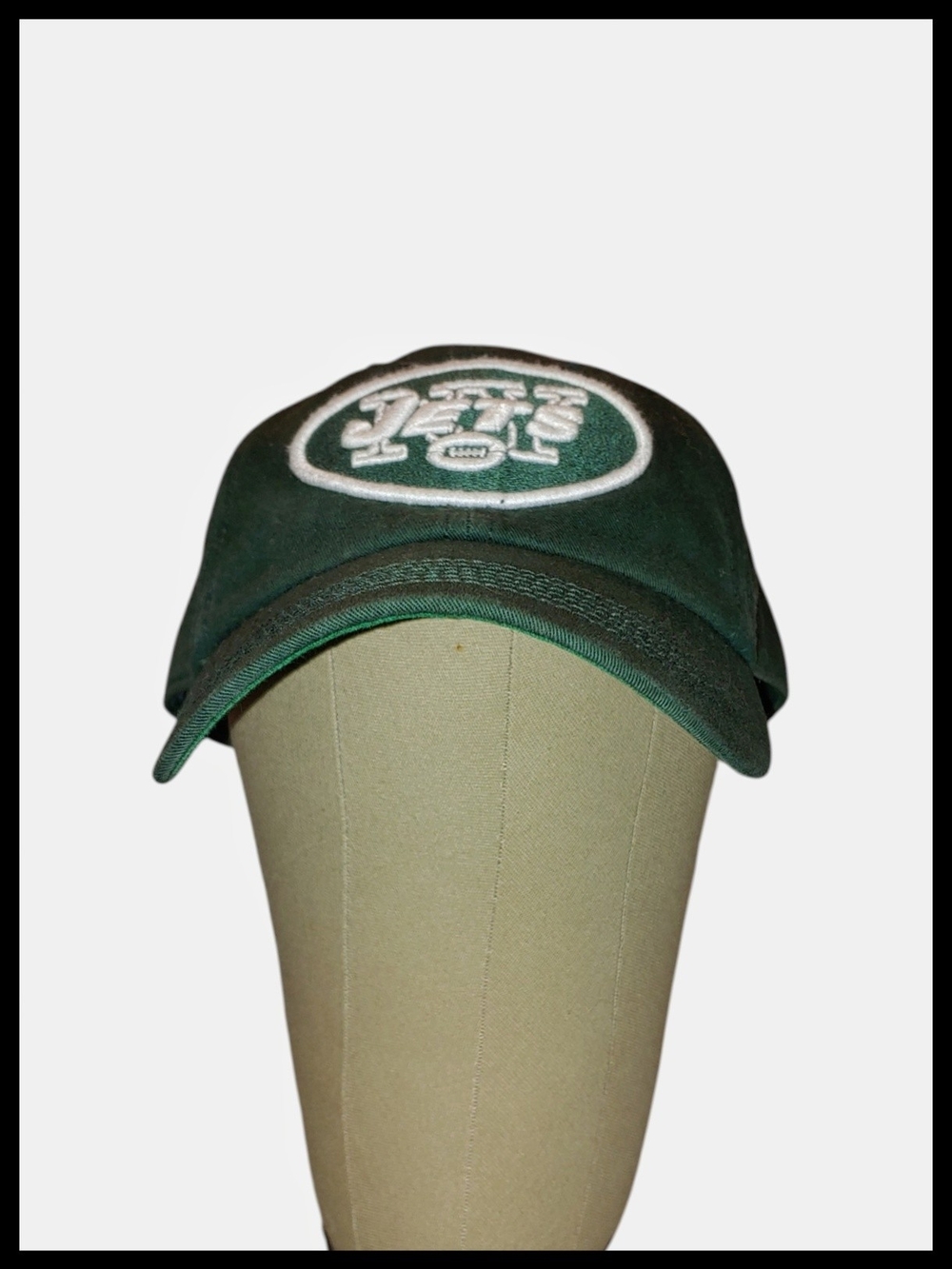 Green Embroidered Football Team Logo Hat